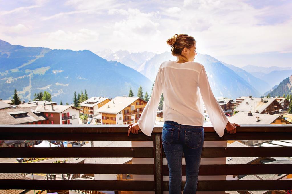 Hotel Bristol Verbier Oda fotoğraf